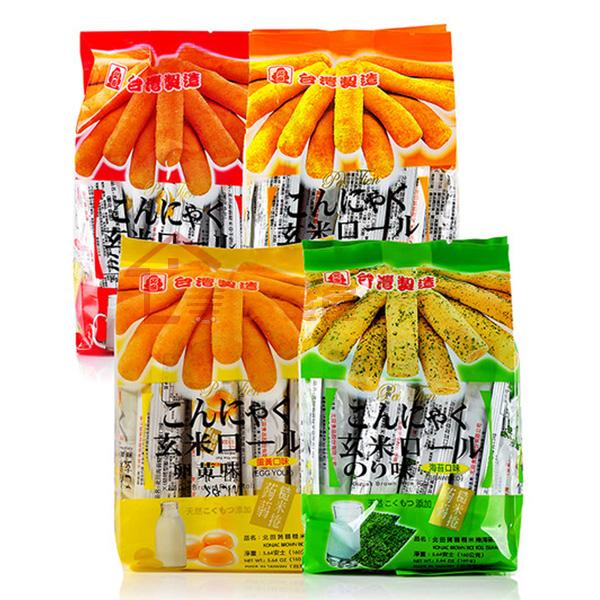 4袋包邮 北田 玄米口 蒟蒻糙米卷 蛋黄味能量棒 蛋黄鸡蛋卷160g在类目 零食/坚果/特产, 饼干/膨化, 饼干(新), 营养(消化)饼干中 - 来自Buy2taobao.com提供专业的淘宝代购服务