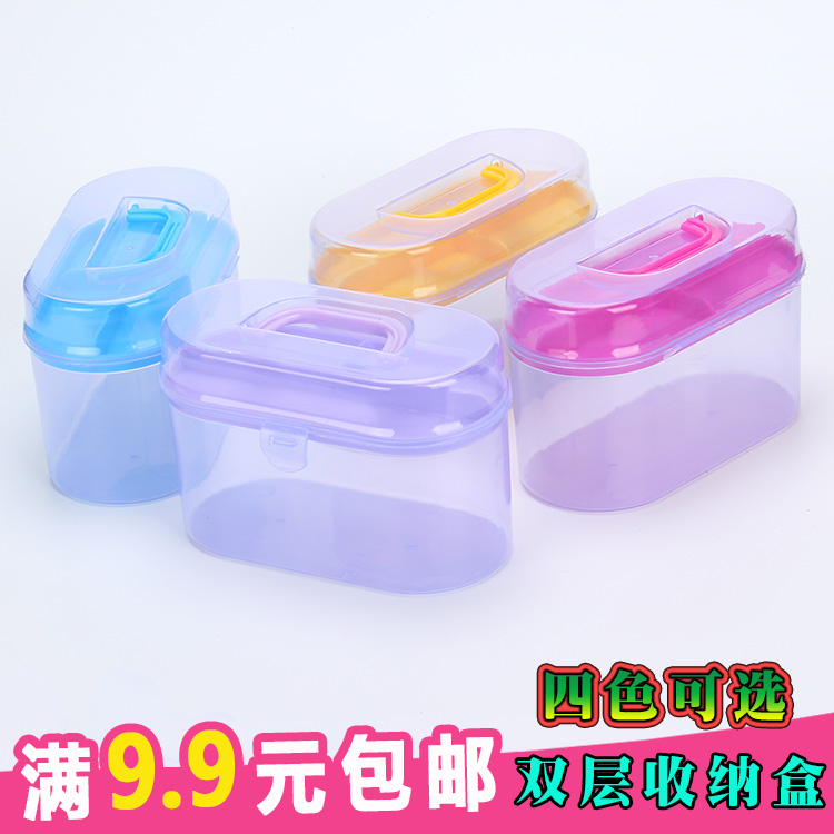 精致雙層收納盒 針線盒 針線套裝 針線包專用盒子在類目 居家布藝, 縫紉DIY材料、工具及成品, 布藝DIY成品, 收納盒中 - 來自Buy2taobao.com提供專業的淘寶代購服務