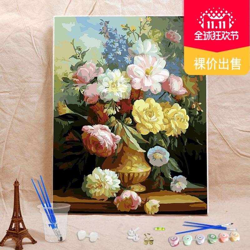 diy数字油画星空水彩填充减压成人手工填色画手绘装饰油彩画|msdalam kategori Aksesori rumah, lukisan hiasan, DIY/Lukisan digital - dari Buy2taobao.com untuk memberikan perkhidmatan ejen Taobao profesional membeli