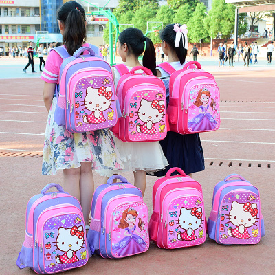 小学生书包女1-2-3-6一年级儿童书包女孩女生女童减负护脊双肩包