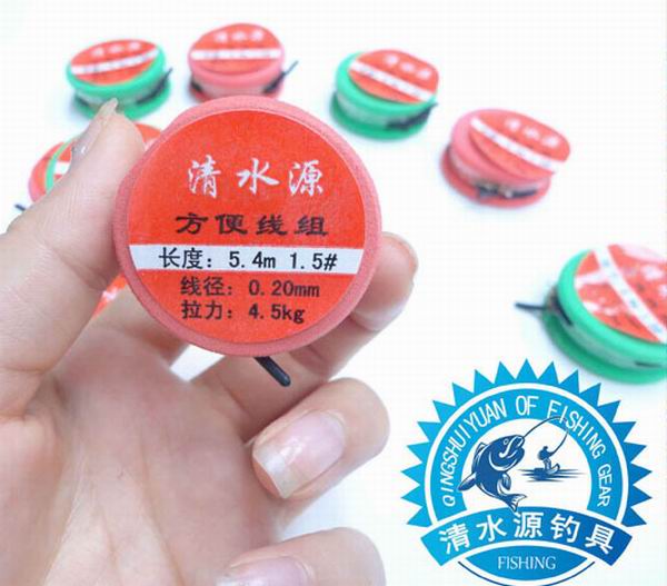 方便线组 绑好鱼钩漂座八字环的钓鱼主线 垂钓配件|ruв категории открытый/альпинизм/в поход/Поездки товаров, Рыбалка оборудования, крючок - от Buy2taobao.com для оказания профессиональной услуги покупки агента Taobao