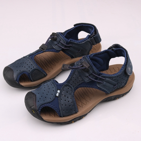 summer The first layer cowhide Cushioning comfortable man genuine leather outdoors Beach shoes Sandals Men's Shoes light leisure time Sandalsin the Men's Shoes, Sandals category - from Buy2taobao.com to provide professional Taobao agent buy service