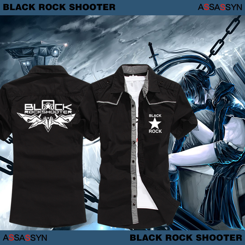 ASSASSYN周边black rock shooter衬衫短袖T恤黑岩射手动漫衣服夏在类目 模玩/动漫/周边/cos/桌游, 卡通/动漫周边, 动漫T恤/鞋帽/服装中 - 来自Buy2taobao.com提供专业的淘宝代购服务