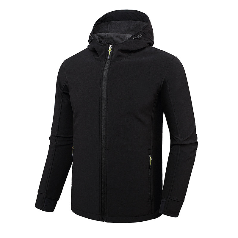 2018 Autumn and winter Outdoor clothing man thickening Flocking Soft shell jacket Windbreakin the Children/Baby/Family fitted , Children's outdoor clothing , Children's soft-shell pants category - from Buy2taobao.com to provide professional Taobao agent buy service