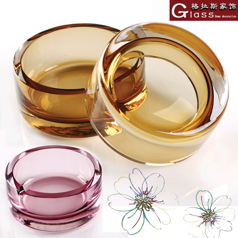 Crystal glass ashtray Hotel rooms Restaurant Ashtray Home accessories originality A birthday present gift men and womenin the Festive supplies/Gift , Gift ideas , Fashion ashtray category - from Buy2taobao.com to provide professional Taobao agent buy service