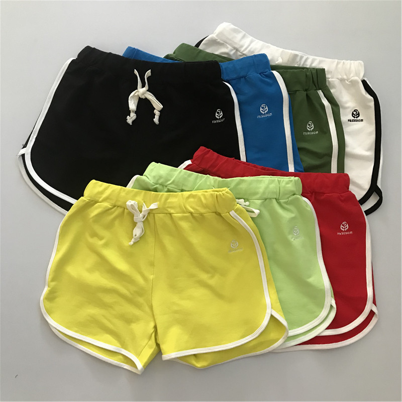 杉國志廠家處理松緊腰純棉運動短褲寬松薄款在類目 女裝/女士精品, 褲子, 休閒褲中 - 來自Buy2taobao.com提供專業的淘寶代購服務