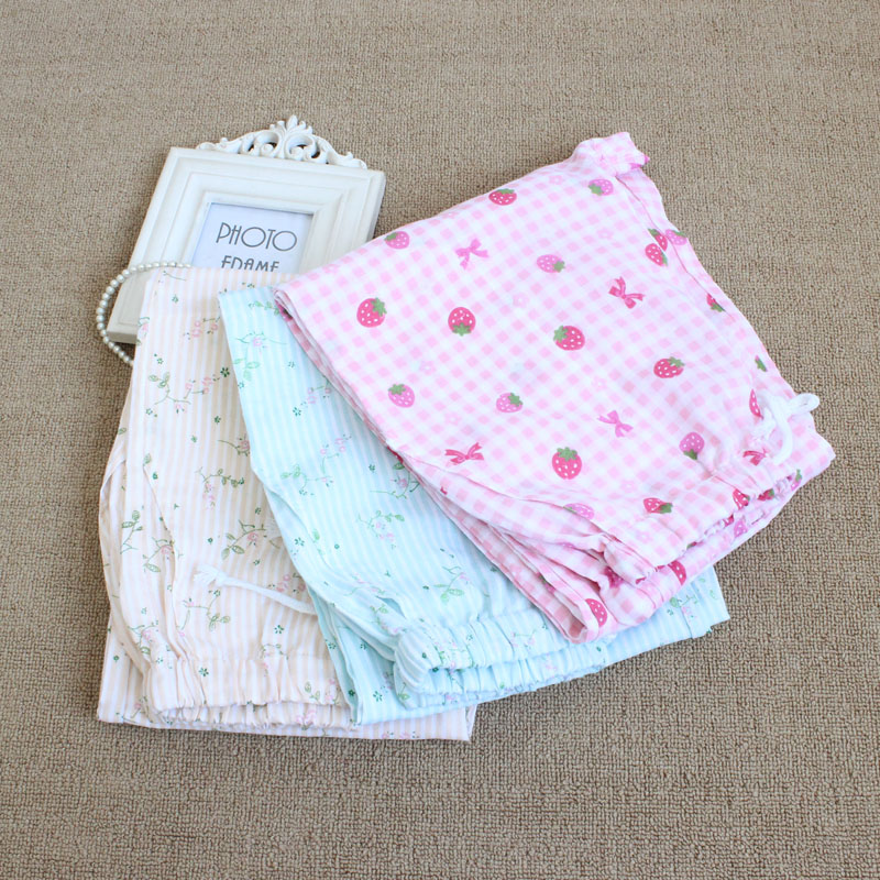 Cotton Double gauze Slacks Ms. tracksuit Pajamas Big yard pants Yoga Pants Morning pantsin the Lingerie/Men's underwear/Tracksuit , Pajamas/Slacks category - from Buy2taobao.com to provide professional Taobao agent buy service