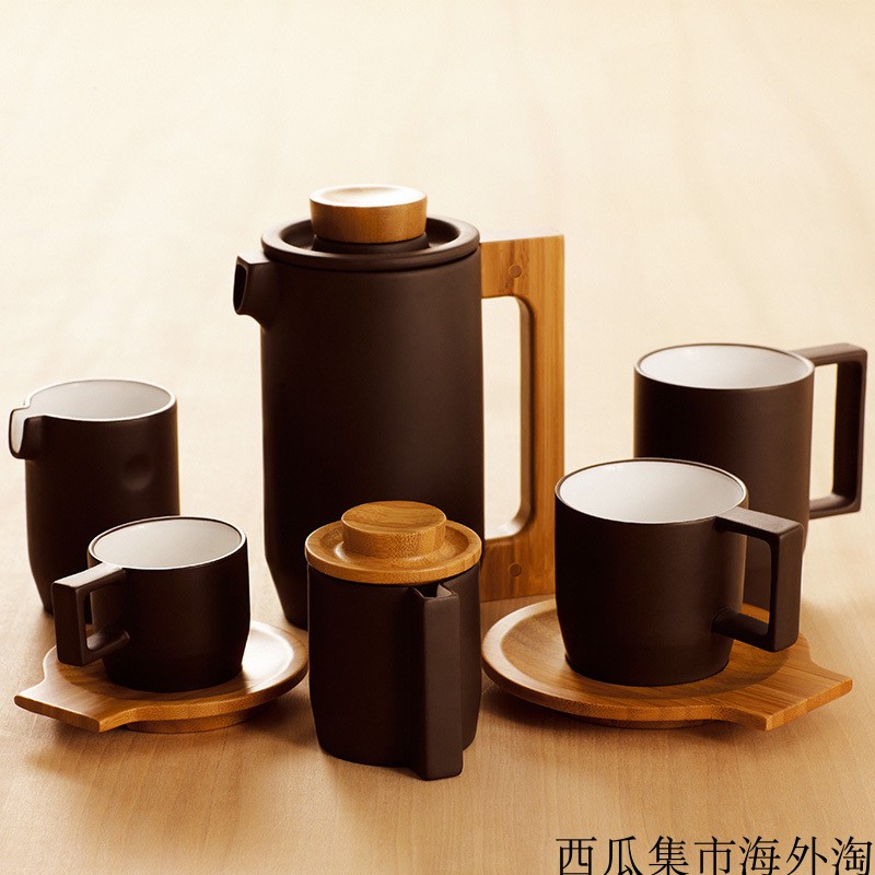 台湾JIAINC品家家品紫砂壶咖啡杯牛奶罐砂糖罐意式浓缩咖啡杯套装在类目 餐饮具, 咖啡器具, 咖啡杯中 - 来自Buy2taobao.com提供专业的淘宝代购服务