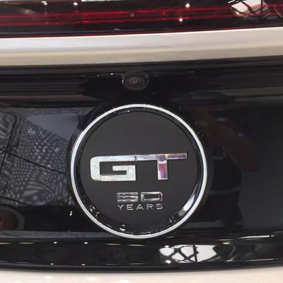 15-17款福特野马gt尾标 尾门盖大圆标 mustang车标 gt