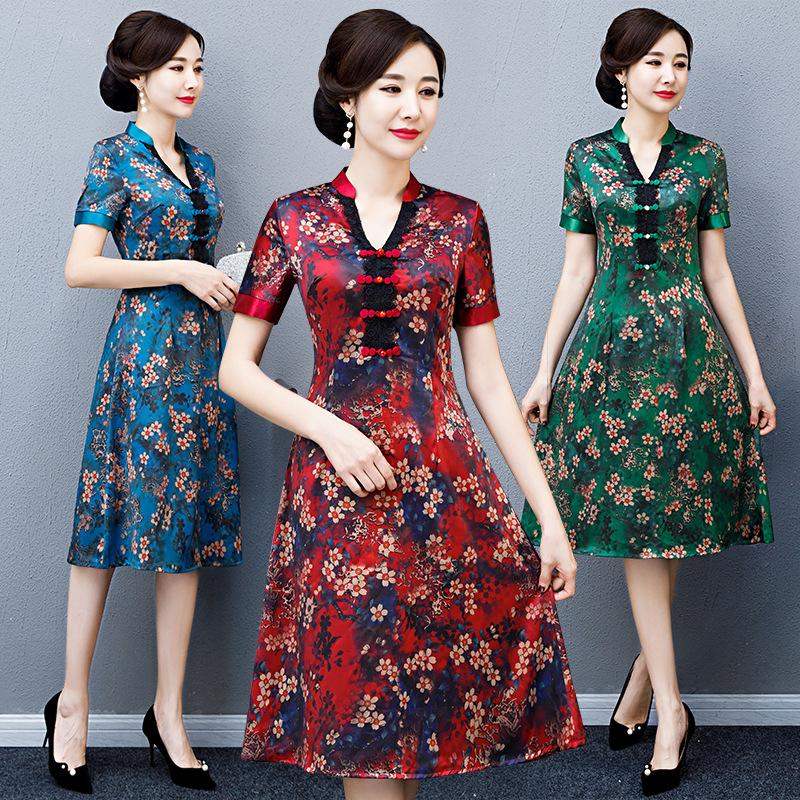 Morning Love Zi Hua Yun A Song of Hovering Phoenix Women's wear Special shop Xiao Ping Ping 2019 new pattern Women's wear Red bracelet cheongsamin the Women's clothing/Boutique , Wedding/Cheongsam/Formal dress , Cheongsam category - from Buy2taobao.com to provide professional Taobao agent buy service