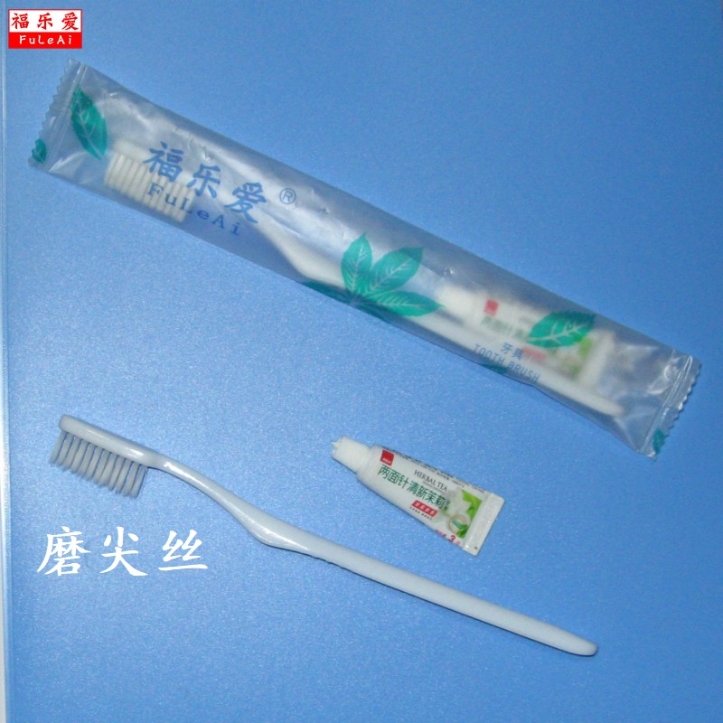 福乐爱软毛牙刷牙膏二合一牙具宾馆酒店客房一次性洗漱用品套装在类目 洗护清洁剂/卫生巾/纸/香薰, 洗发沐浴/个人清洁, 口腔护理, 牙刷/口腔清洁工具中 - 来自Buy2taobao.com提供专业的淘宝代购服务