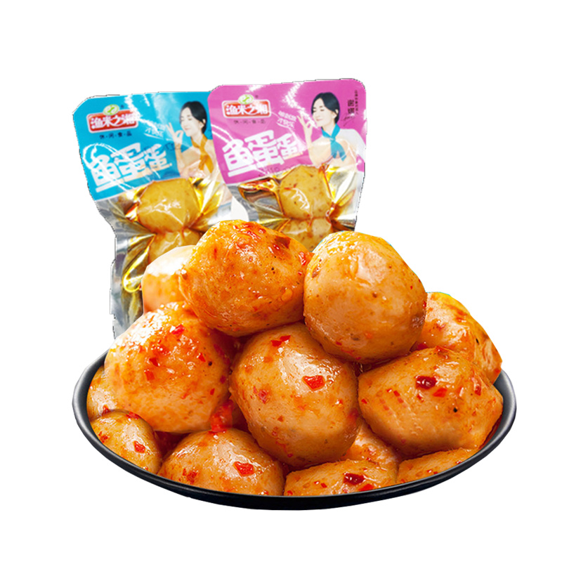 Hunan rice and fisheries Egg spicy Fish ball Hunan specialty snack snacks leisure time food Land of plentyin the Snacks/Nuts/Specialty , Squid/Dried fish/Seafood ready , That fish-eating snacks category - from Buy2taobao.com to provide professional Taobao agent buy service