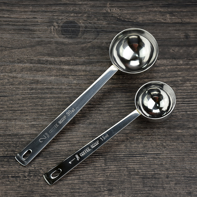 Stainless steel spoon 10 gram 20 Fruit powder Sugar spoon Spoon of milk powder baking coffee bean Measuring spoons 15mlin the Tableware , Coffee , Coffee spoon category - from Buy2taobao.com to provide professional Taobao agent buy service