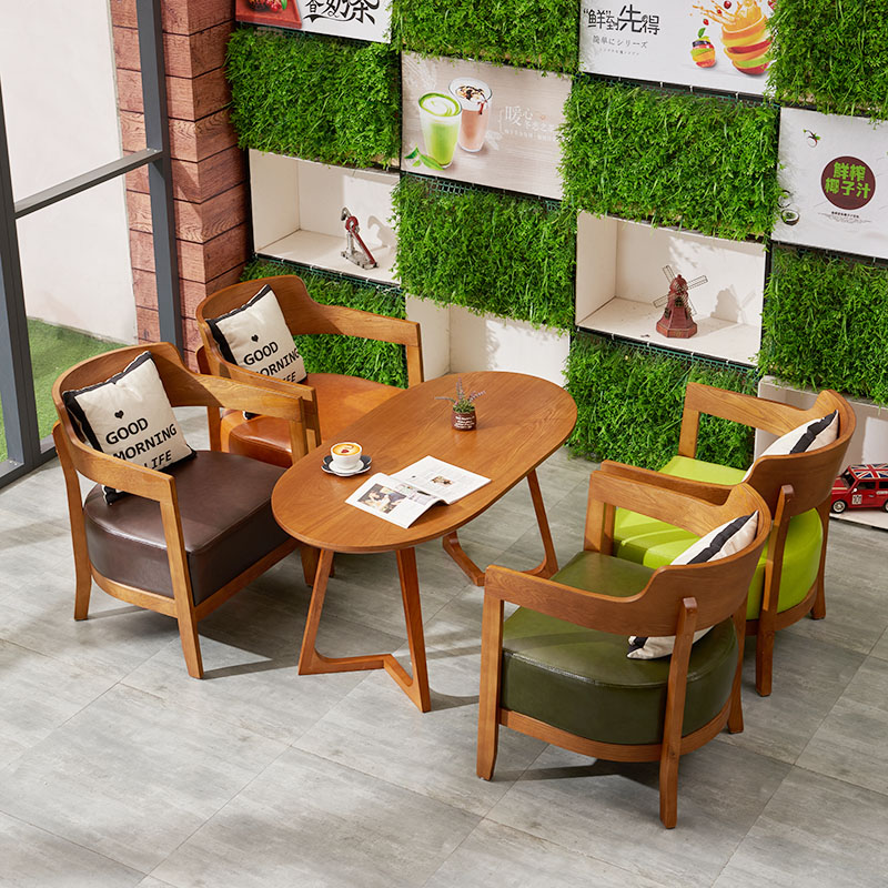 咖啡厅休闲桌椅茶餐厅奶茶甜品店沙发售楼部洽谈办公接待桌椅组合|msdalam kategori Perniagaan/perabot pejabat, makanan/perabot penaik, meja makan dan kerusi - dari Buy2taobao.com untuk memberikan perkhidmatan ejen Taobao profesional membeli
