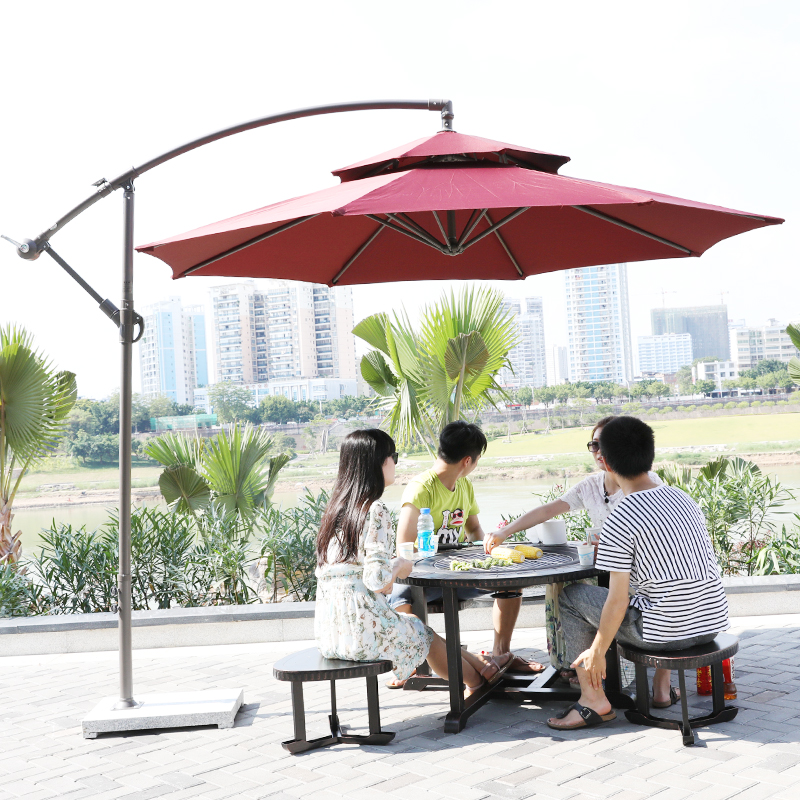 户外遮阳伞庭院伞防雨沙滩太阳伞花园广告伞大型摆摊伞室外香蕉伞|ruв категории жилой мебели, открытый/двор мебели, зонтик, зонтик - от Buy2taobao.com для оказания профессиональной услуги покупки агента Taobao