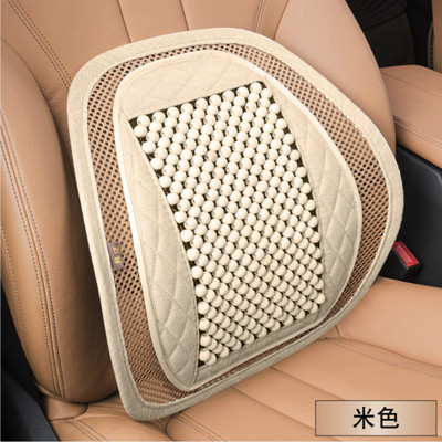 汽车腰靠透气办公室靠背垫电脑四季靠垫通用夏季护腰座垫