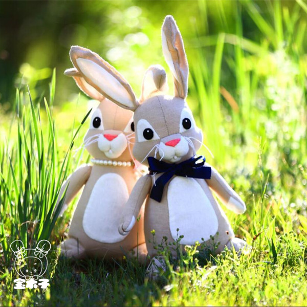 Muzi Original manual a doll Patchwork Muppets DIY Material package American style rural Bunny doll T-shirtin the Home Fabric , Sew DIY Material,Tools and finished products , Sew DIY Material Kit category - from Buy2taobao.com to provide professional Taobao agent buy service