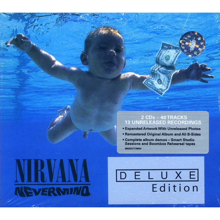 正版 从不介意 nevermind-nirvana 涅磐乐队 纪念版 cd 2777903