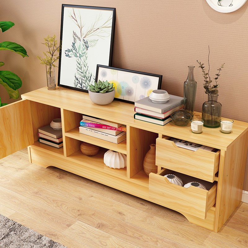TV cabinet Modern minimalist tea table combination Solid wood legs a living room TV Cabinet Northern Europe simple and easy bedroom High cabinet Wall cabinetin the Residential furniture , Cabinet , TV cabinet category - from Buy2taobao.com to provide professional Taobao agent buy service