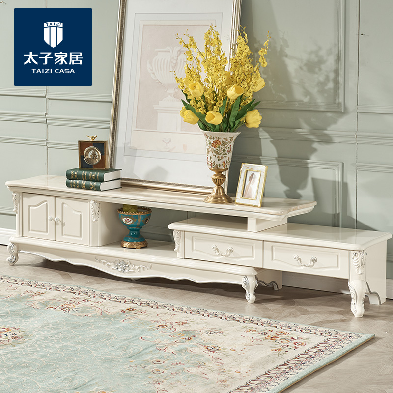 Prince home European style TV cabinet Living Room Furniture natural Stone solid wood Carved a living room Furniture D-893in the Residential furniture , Cabinet , TV cabinet category - from Buy2taobao.com to provide professional Taobao agent buy service