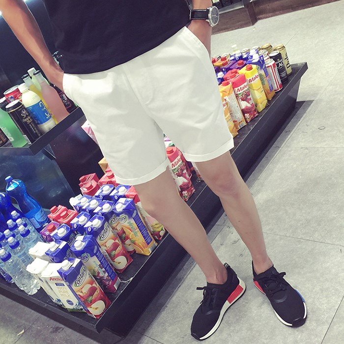 summer Korean Edition shorts man Self cultivation Three minutes of pants UltraShort Beach pants 3 points summer leisure time White pants kzin the Men's clothing, Casual pants category - from Buy2taobao.com to provide professional Taobao agent buy service
