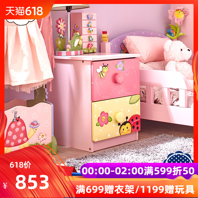 U.S.A Fantasy Fields Garden Children's Room originality woodiness Drawers bedside cupboardin the Diapers/Care/Feeding/Push lathe , Children's Room/Tables and chairs/Furniture , Children's Room/Baby room category - from Buy2taobao.com to provide professional Taobao agent buy service