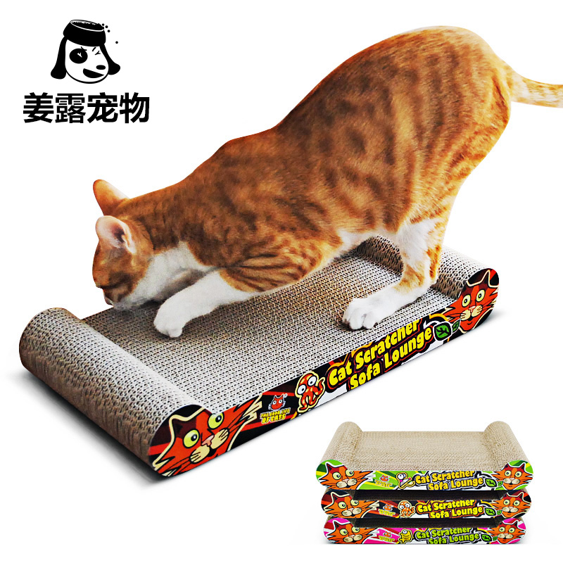 涂鸦风格骨头形瓦楞纸猫抓板磨爪器猫咪用品猫爪板猫爪木送猫薄荷在类目 宠物/宠物食品及用品, 猫/狗玩具, 猫抓板中 - 来自Buy2taobao.com提供专业的淘宝代购服务