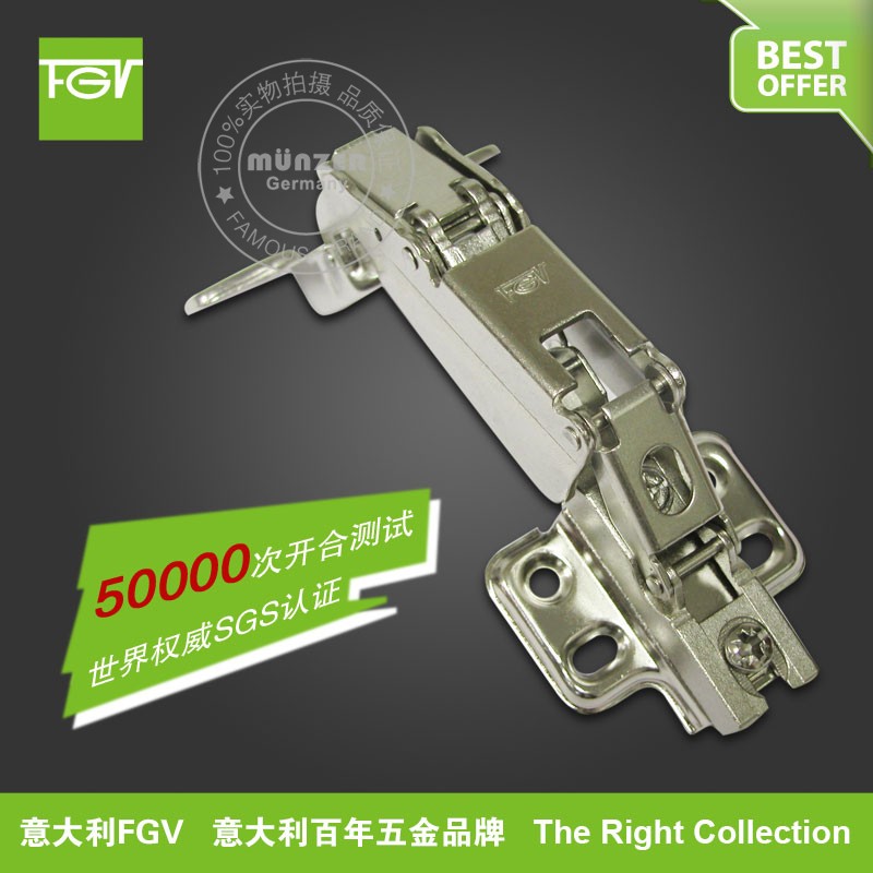 Italy FGV customized wardrobe Kitchen angle hinge /175 Degree hinge Corner cabinet hinge Full cover straight bendin the Basic building materials , Home Hardware , Furniture Hardware , Hinges category - from Buy2taobao.com to provide professional Taobao agent buy service
