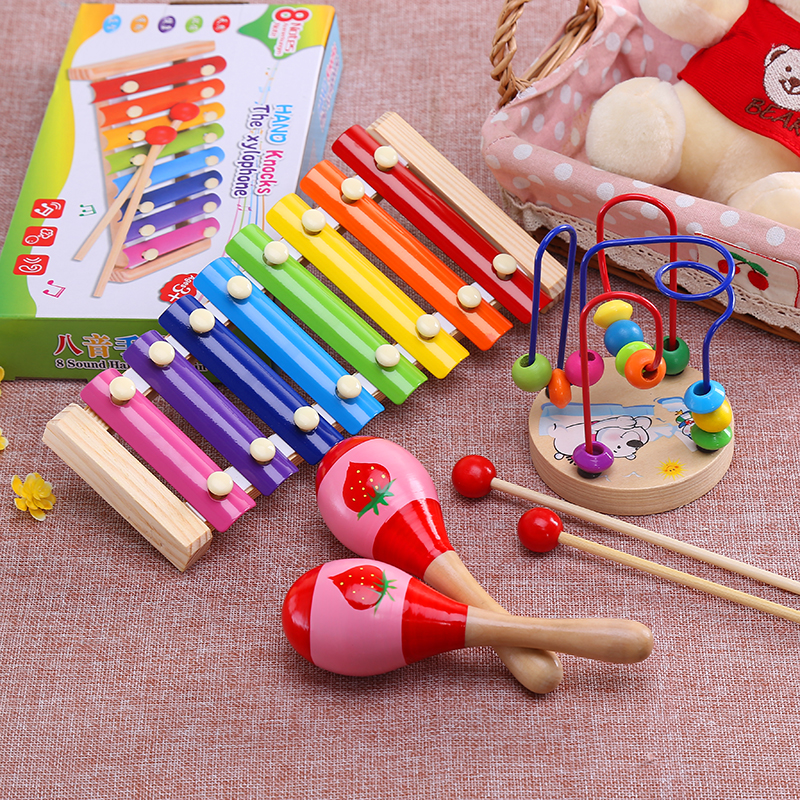 Bush Point children Hand knock piano baby 8 months Children's educational toys 1-3-5 baby music Xylophonein the Toy/Childs/Puzzle/Building block/Model , Musical toy/Children's Musical Instruments , Knock piano category - from Buy2taobao.com to provide professional Taobao agent buy service