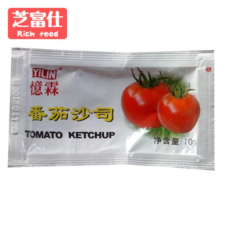 【芝富仕】憶霖沙司 番茄小沙司、番茄醬、中西餐小吃配料10克/包在類目 糧油米麪/南北乾貨/調味品, 調味品/果醬/沙拉, 調味醬, 番茄醬中 - 來自Buy2taobao.com提供專業的淘寶代購服務