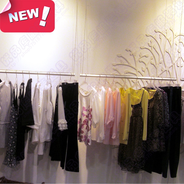 钢丝钢管吊杆 服装专卖店铺装修橱窗陈列展示道具衣服悬挂吊顶架|ruв категории коммерческий/офисная мебель, магазин одежды, мебели, кольца - от Buy2taobao.com для оказания профессиональной услуги покупки агента Taobao