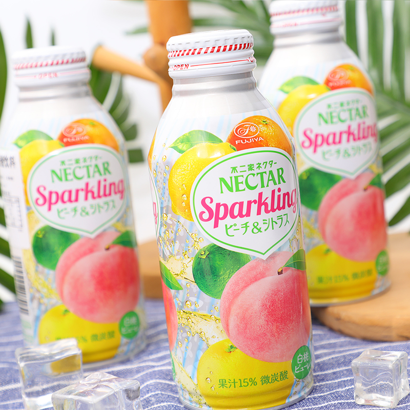 Japan Imported FUJIYA Baitao blend Fruity fruit juice Drinks Carbonic acid drink 380ml*3 Bottlein the Coffee/Oatmeal/Chongyin , Beverages , Fruit drinks category - from Buy2taobao.com to provide professional Taobao agent buy service