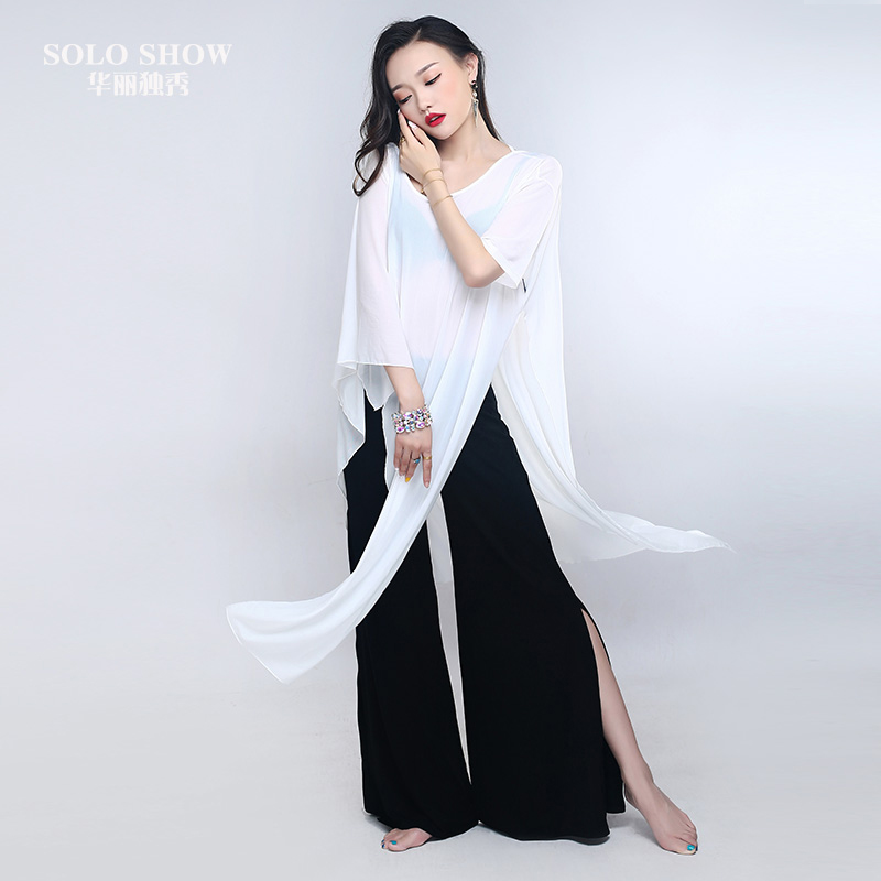 gorgeous Alone show summer new pattern Belly Dance clothing Loose Modern Dance Practice jacket beginner Dancing clothesin the Sports/Yoga/Fitness/Fans supplies , Dance/Aerobics/Gymnastics , Belly dance , Belly Dance Tops category - from Buy2taobao.com to provide professional Taobao agent buy service