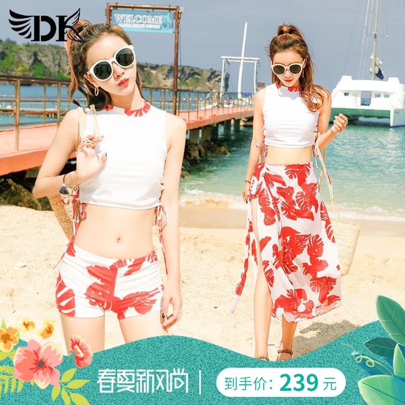 new pattern Swimming suit Three Leah Size Show thin Fission conservative Secret Bikini hot spring Swimwearin the Sports/Yoga/Fitness/Fans supplies , Swim , Bikini category - from Buy2taobao.com to provide professional Taobao agent buy service