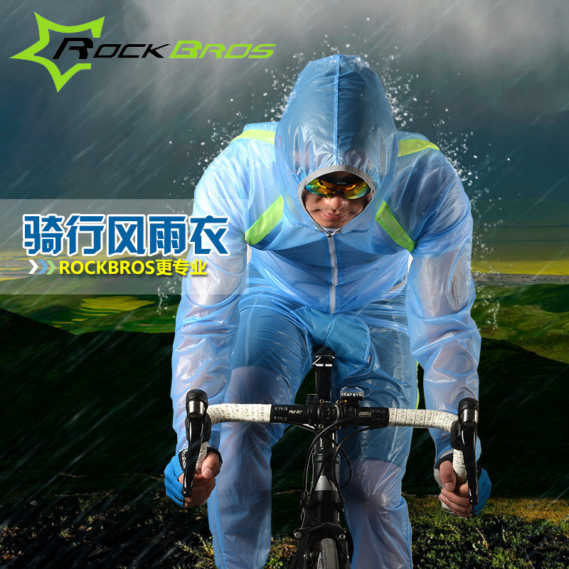 骑行雨衣套装男女自行车雨衣山地公路车雨衣轻薄透气便携|ruв категории спортивная сумка/открытый пакет/аксессуары, плащ/дождь брюки/пончо - от Buy2taobao.com для оказания профессиональной услуги покупки агента Taobao