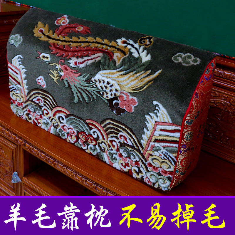 藏式佛教用品龙凤羊毛靠枕供养上师送礼柔软舒适客厅靠垫靠背腰枕在类目 居家布艺, 靠垫/抱枕中 - 来自Buy2taobao.com提供专业的淘宝代购服务