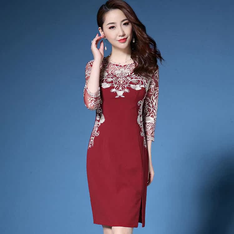 丈母娘高贵婚礼妈妈装结婚礼服夏装新款女连衣裙喜庆婆婆婚宴秋装|msdalam kategori Butik wanita / wanita, perkahwinan/Cheongsam/pakaian, pakaian/malam - dari Buy2taobao.com untuk memberikan perkhidmatan ejen Taobao profesional membeli