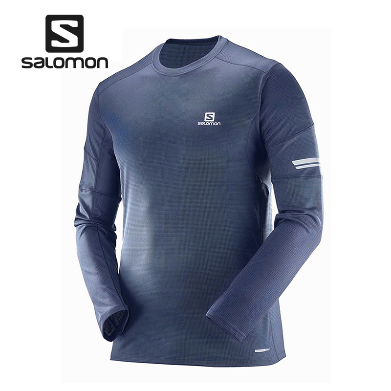 Salomon 397163 薩洛蒙男款戶外跑步長袖T恤 AGILE LS 18秋季新品在類目 戶外/登山/野營/旅行用品, 戶外服裝, 速乾衣褲, 速幹T恤中 - 來自Buy2taobao.com提供專業的淘寶代購服務