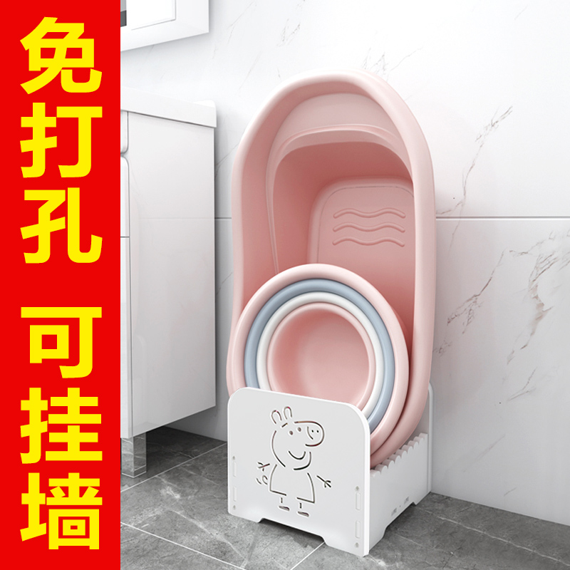 Washstand TOILET sucker to ground Shelf Shower Room Storage rack Wall hanging Hooks Punch holes Sticking hookin the Storage consolidation , Family finishing equipment , Hook/Sticky hooks category - from Buy2taobao.com to provide professional Taobao agent buy service