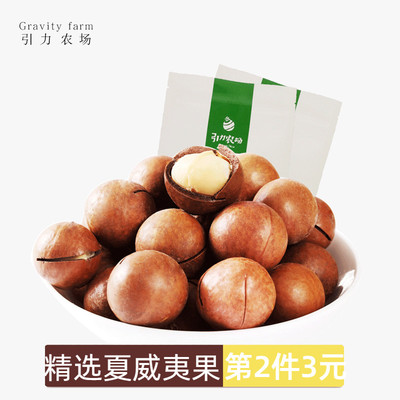 【第2件3元】新夏威夷果奶油味坚果干特产休闲零食整箱110g开口器