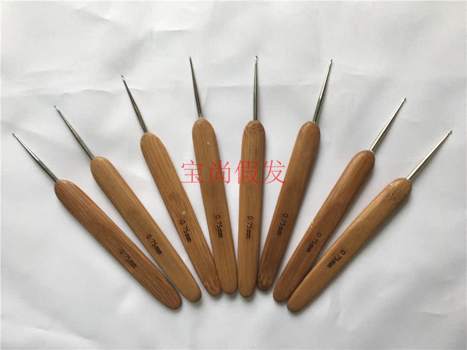 脏辫钩针假发钩针单头钩针 木柄钩针0.75mm,0.5mm在类目 美发护发/假发, 假发, 整顶假发中 - 来自Buy2taobao.com提供专业的淘宝代购服务