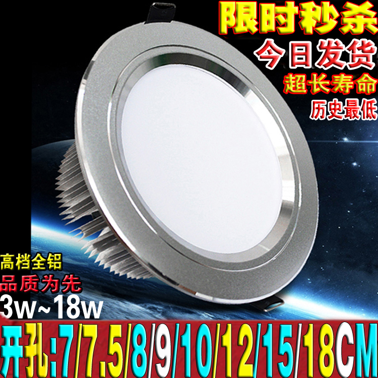 led Down lamp 12W Round hole lamp 10cm9 a centimeter Corridor Ceiling Ceiling Fog The simple lamp 18 4 inch copper lamp 15in the Decoration main material , Lamps , Downlight category - from Buy2taobao.com to provide professional Taobao agent buy service