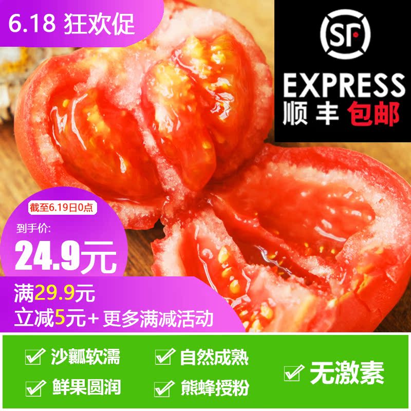 1.5斤包邮现摘沙瓤番茄新鲜自然熟西红柿粉柿蜂柿孕妇水果在类目 水产肉类/新鲜蔬果/熟食, 新鲜蔬菜/蔬菜制品, 新鲜蔬菜, 番茄中 - 来自Buy2taobao.com提供专业的淘宝代购服务