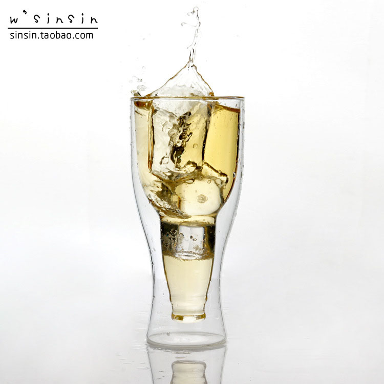 W'sinsin 双层啤酒杯 2018世界足球啤酒杯玻璃杯 可乐杯 49001在类目 餐饮具, 酒壶/酒杯/酒具, 酒杯中 - 来自Buy2taobao.com提供专业的淘宝代购服务