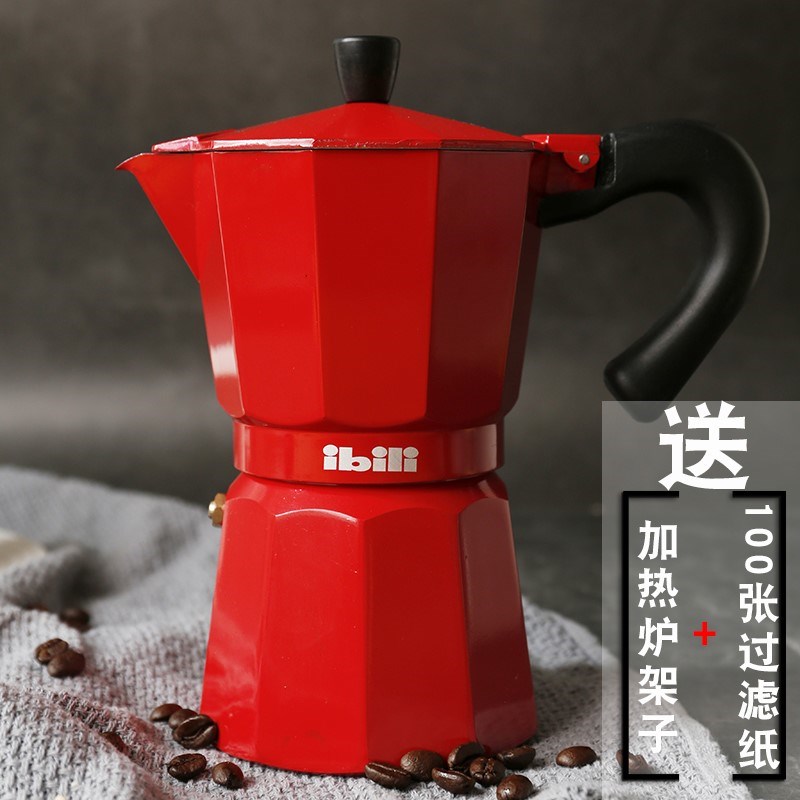 意大利摩卡咖啡壶家用八角铝制咖啡壶特浓摩卡咖啡壶手工咖啡器具|ruв категории посуда, кофе, кофейник - от Buy2taobao.com для оказания профессиональной услуги покупки агента Taobao