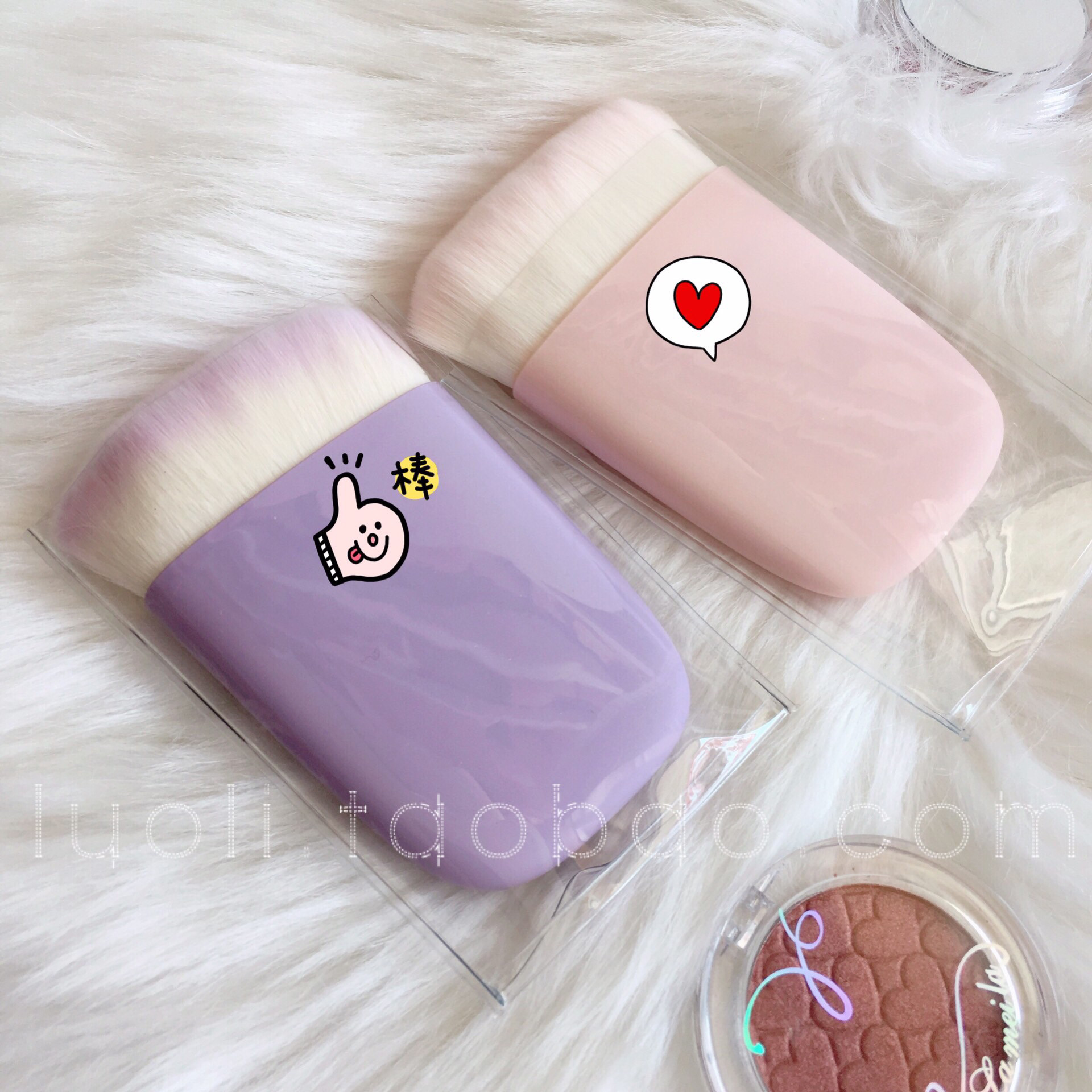 KK Original D 2019 Spring Limited Triple multi-function blusher brush Loose paint Trimming brush Cosmetic brushin the Makeup/Perfume/Beauty tools , Other Beauty Tools , Brushes category - from Buy2taobao.com to provide professional Taobao agent buy service