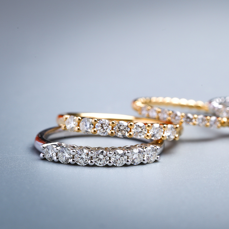 Spot 1 classic Small row Many people F-G colour 18K Diamond Ringin the Jewelry/Diamond/Jade/Gold , Diamond Jewelry (New) , Bracelets category - from Buy2taobao.com to provide professional Taobao agent buy service