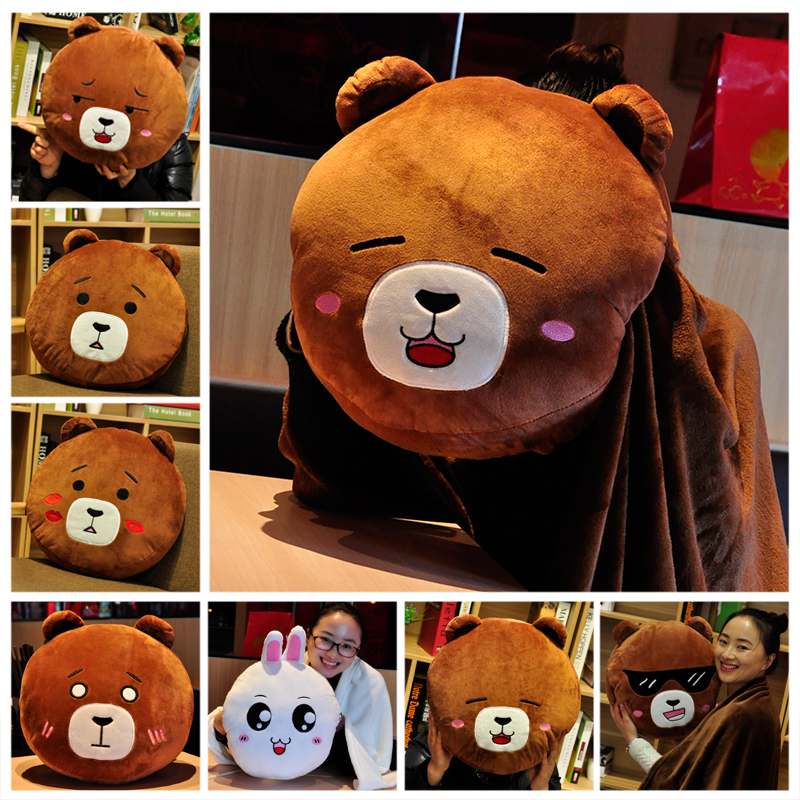 Cartoon Washable Office Siesta pillow pillow Car pillow is Dual cushion air conditioner Pillowin the Home Fabric , Pillow/Pillow category - from Buy2taobao.com to provide professional Taobao agent buy service
