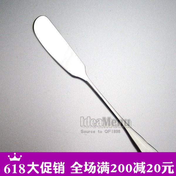 不鏽鋼牛油刀 黃油刀 西餐餐具 面包刀 果醬刀抹油刀奶酪刀奶油刀在類目 餐飲具, 餐具, 西餐刀具中 - 來自Buy2taobao.com提供專業的淘寶代購服務
