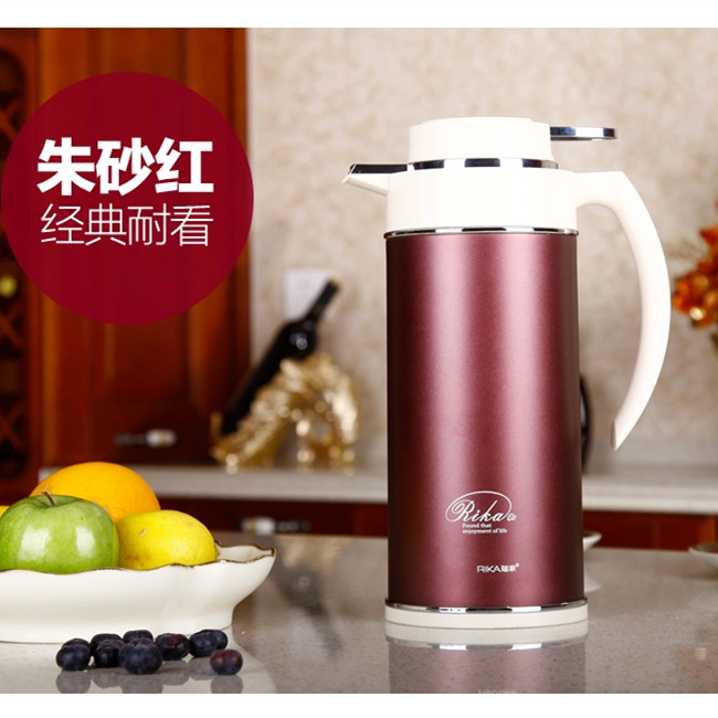 瑞家不锈钢内胆保温壶家用保温瓶大容量咖啡壶暖水壶QCA2000-ZP在类目 餐饮具, 杯子/水杯/水壶, 保温壶中 - 来自Buy2taobao.com提供专业的淘宝代购服务